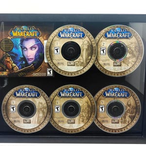 World of Warcraft Framed Disc - Etsy