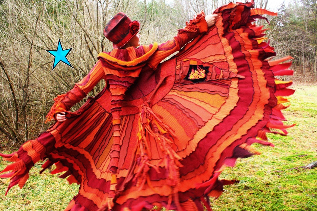 Recycled Sweater Coat PATTERN by 
