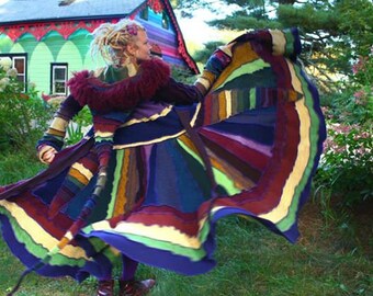 Katwise Elf Coat Recycled Sweater 