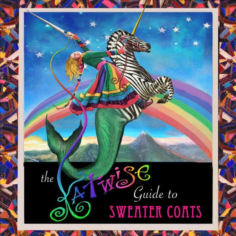 KATWISE Sweater Coat Rainbow Magic Tutorial PDF image 2