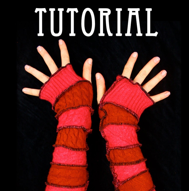 Arm Warmer Tutorial DIY Guide Etsy