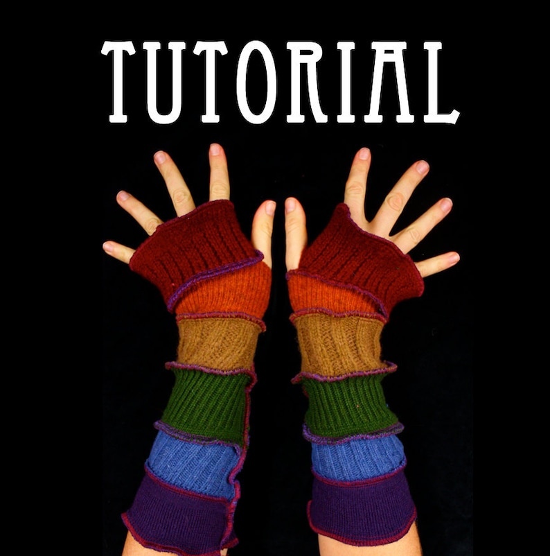 Arm Warmer Tutorial DIY guide image 3