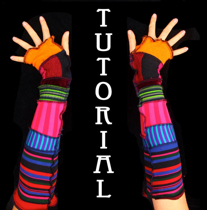 Arm Warmer Tutorial DIY guide image 3