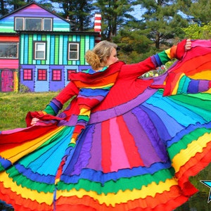 KATWISE Sweater Coat Rainbow Magic Tutorial PDF image 1