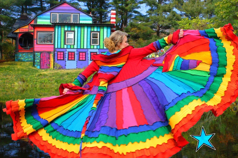 KATWISE Sweater Coat  Rainbow Magic  Tutorial PDF image 1
