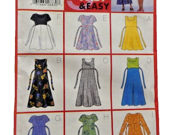 Vintage Petite Dress Pattern DIY Sew Butterick 5362 women Size 6-8-10 Uncut