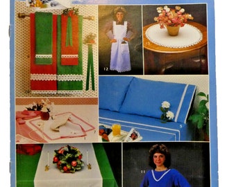 Crochet Edgings Pattern Booklet How To Instructions 15 Scallop Picot Filet Arch and More DIY add to Your Clothing Bedding Kitchen Items