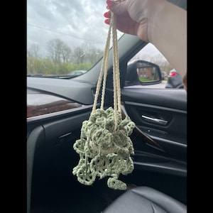 Crocheted Hanging Plant