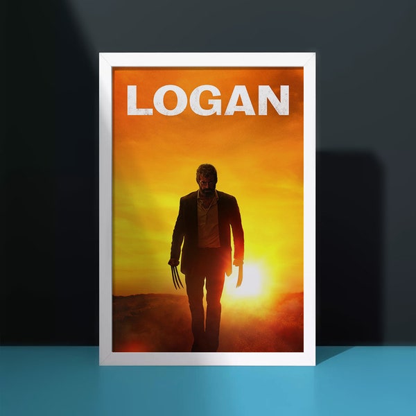 Logan Movie Poster - Film Fan Collectibles - Vintage Movie Poster - Home Decor - Wall Art - Poster Gifts