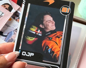 Formula 1 Inspired Photocard Holder | Custom F1 Photocard Hard Sleeve