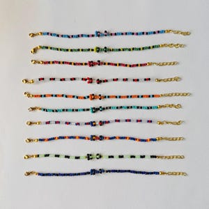 F1 Inspired Beaded Race Car Bracelet | Formula 1 Inspired Jewelry