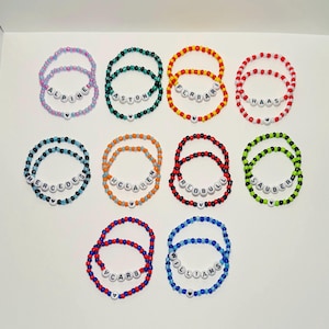 F1 Team Inspired Set of 2 Beaded Braclets