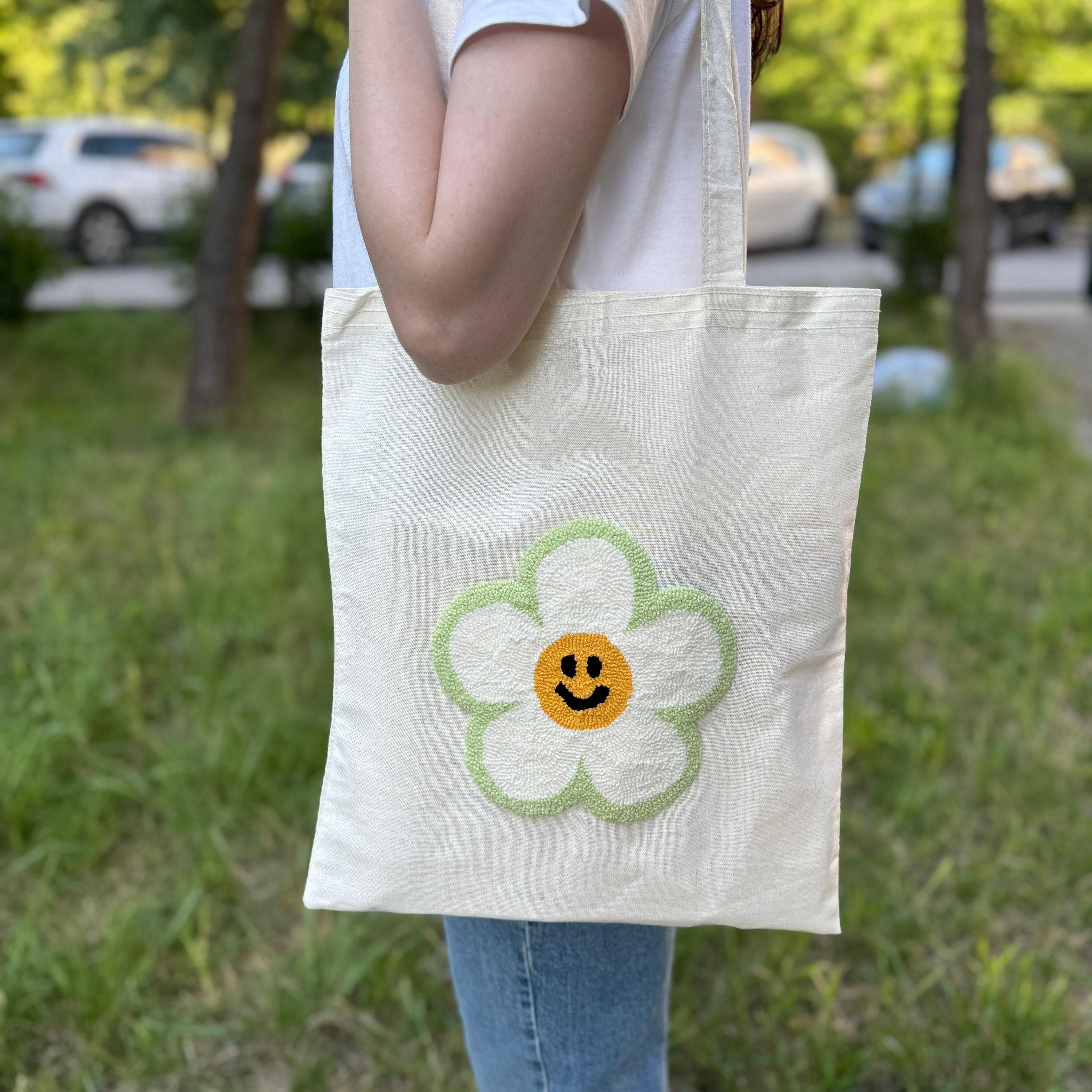 GXVUIS Funny Graphic Canvas Tote Bag For Women - Sarcastic Letter Print Reusable Grocery & Shopping Bag