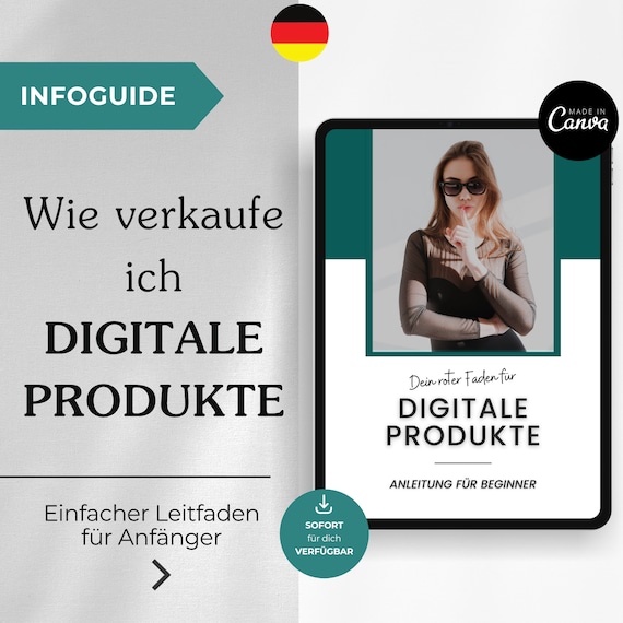Beginnerleitfaden für den Verkauf digitaler Produkte |social Media | Passives Einkommen | Anleitung | digitales Marketing | E-book