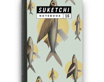 Flying Fish Notebook - Medium