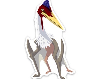 Quetzalcoatlus Dinosaur Sticker