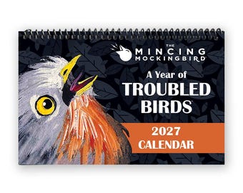 Troubled Birds 2027 Wall Calendar