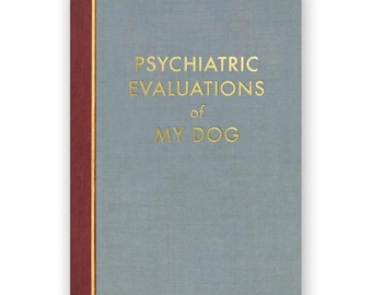 Psychiatrische Bewertungen Meines Hundes - JOURNAL - Humor - Geschenk