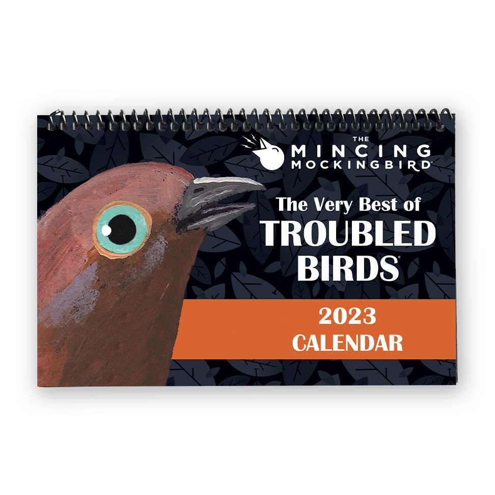 Year of Troubled Birds 2023 Wall Calendar - Etsy