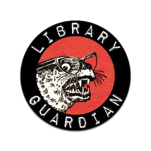 Library Guardian Sticker