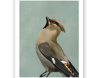 That Fortune Cookie Was Bang On In Predicting... 8 x 10 Limited Edition Art Print - Bird - Hummingbird - Animal - Nature - Gift