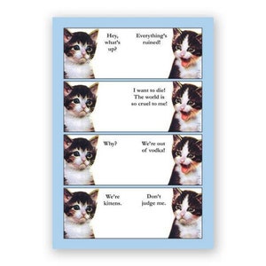 Vodka Kittens - JOURNAL - Humor - Gift