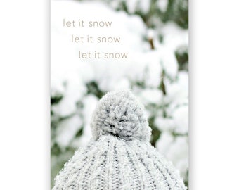 Let it Snow Holiday Card