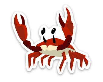 Krabben Sticker