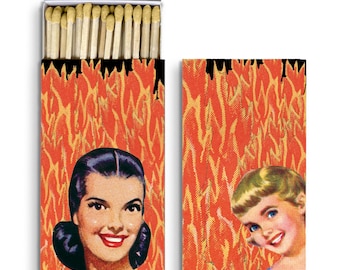 Boîte d'allumettes pour dames Fire