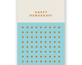 Hanukkah Dots Card