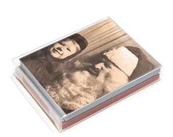 Traumatic Santa Holiday Card Set of 8