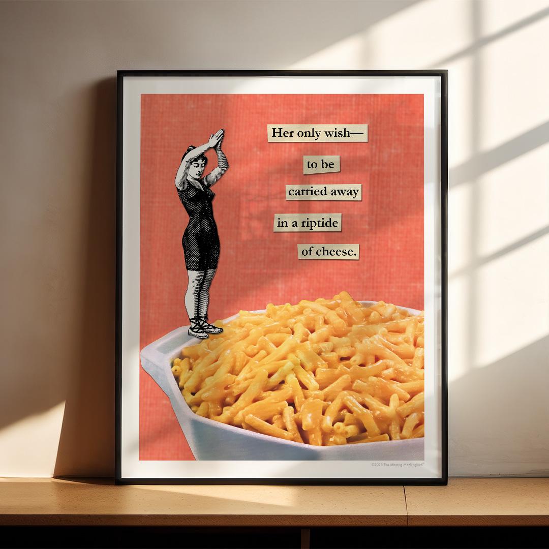 8x10 Mac & Cheese Print - Etsy