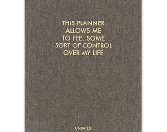 The Undated Planner - Gift