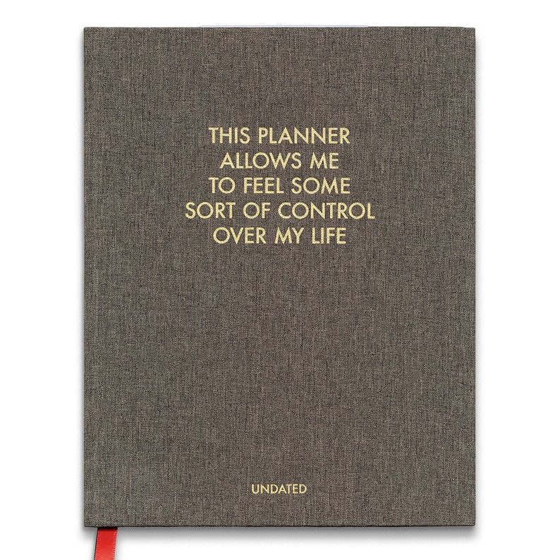 De ongedateerde planner cadeau afbeelding 1