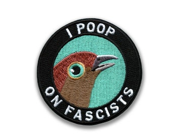 Kackhauf Faschisten Aufnäher / Patch