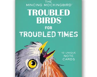 Troubled Birds for Troubled Times Box Set of 12