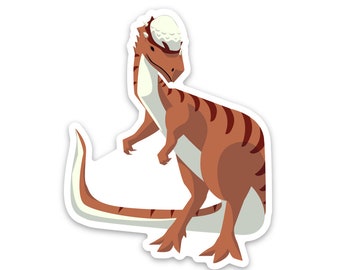 Pachycephalosaurus Dinosaur Sticker