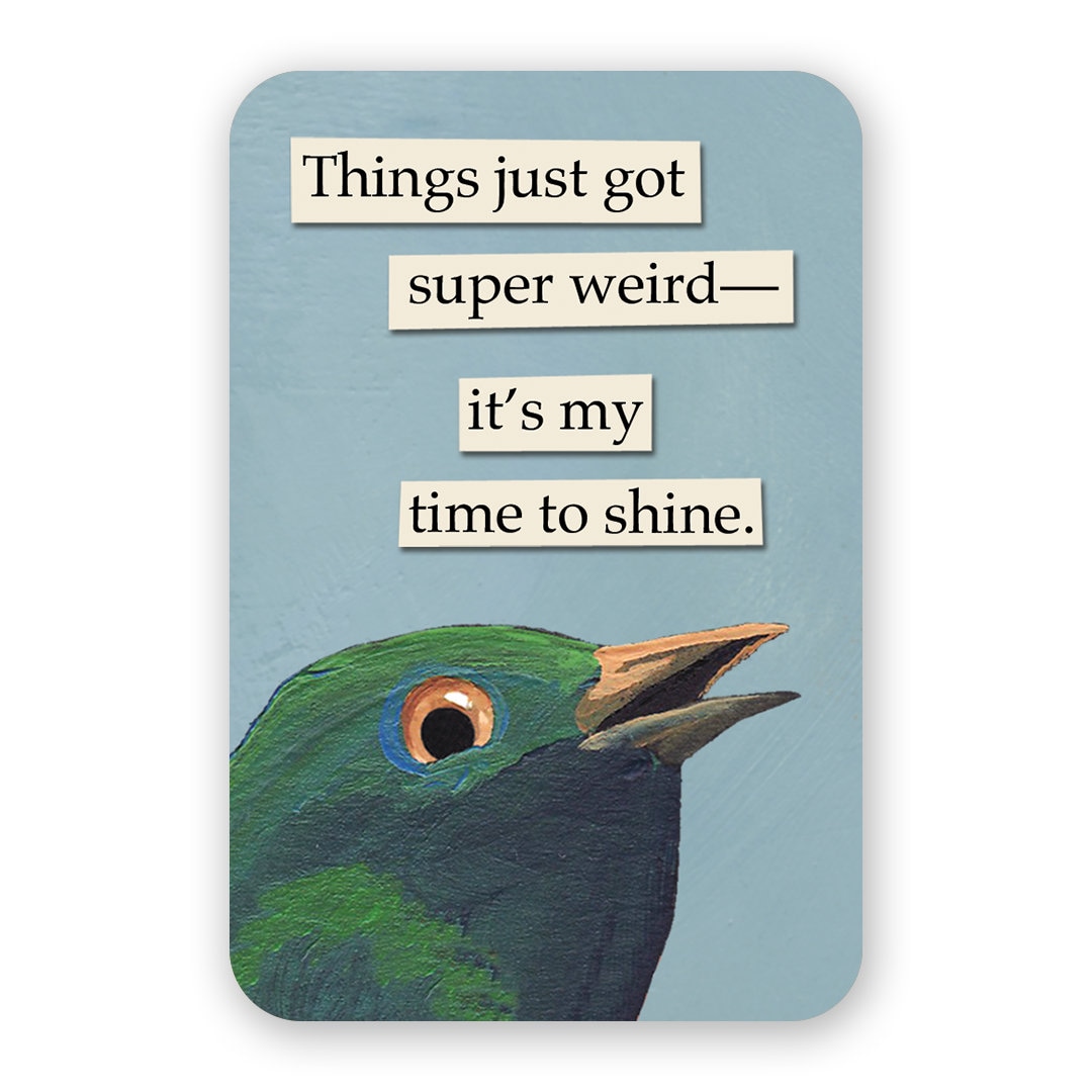 Weird Sticker - Etsy