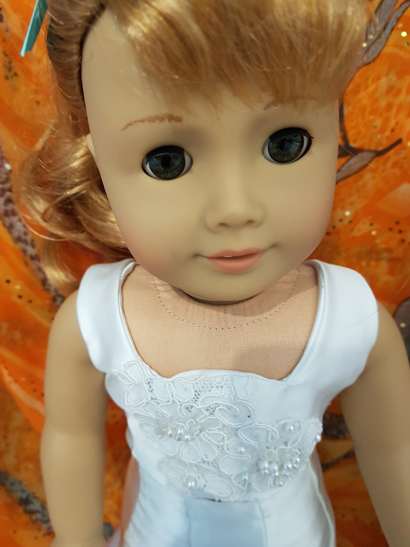Vintage Inspired 18 Doll Wedding Dress Etsy