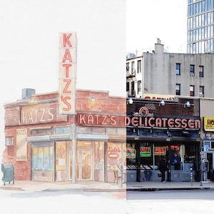 This personalized picture highlights your love story and first date venue in a watercolor style. Created from your photo, it becomes a unique couple keepsake and thoughtful gift for her or him, ideal for anniversaries and romantic celebrations.