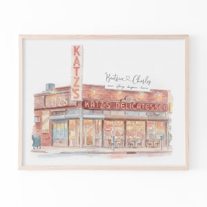 A custom portrait from photo designed around your first date venue. This romantic watercolor illustration turns your memory into meaningful wall art, perfect as a Valentine’s Day gift, anniversary keepsake, or special surprise for couples.