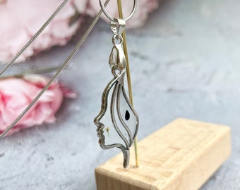 Baby's Breath Seed Necklace, Forget Me Not Necklace, Pregnancy Loss Gift, Miscarriage Gift, Memorial Necklace, Sympathy Gift
