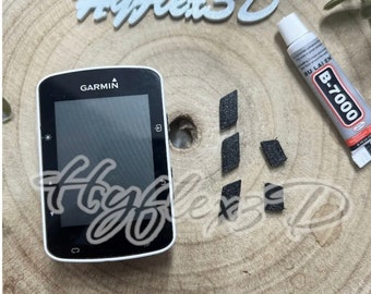 Pack/Kit de réparation de boutons Garmin Edge 500 et 520 comprend tous les boutons pour réparer votre GPS et de la colle.