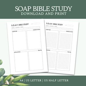 SOAP Bible Study Guide