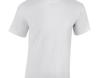 T-Shirt Herren Baumwolle Rundhals Kurzarm Shirt Sport