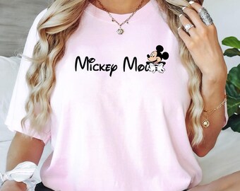 Retro Mickey Mouse Baby Shirt, Comfort Colors Disney World T-Shirt, Vintage Disney World Vacation Tee, Magic Kingdom Shirt, Disney T-Shirt