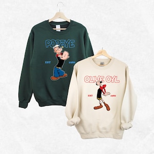 Popeye Sweatshirt - Etsy