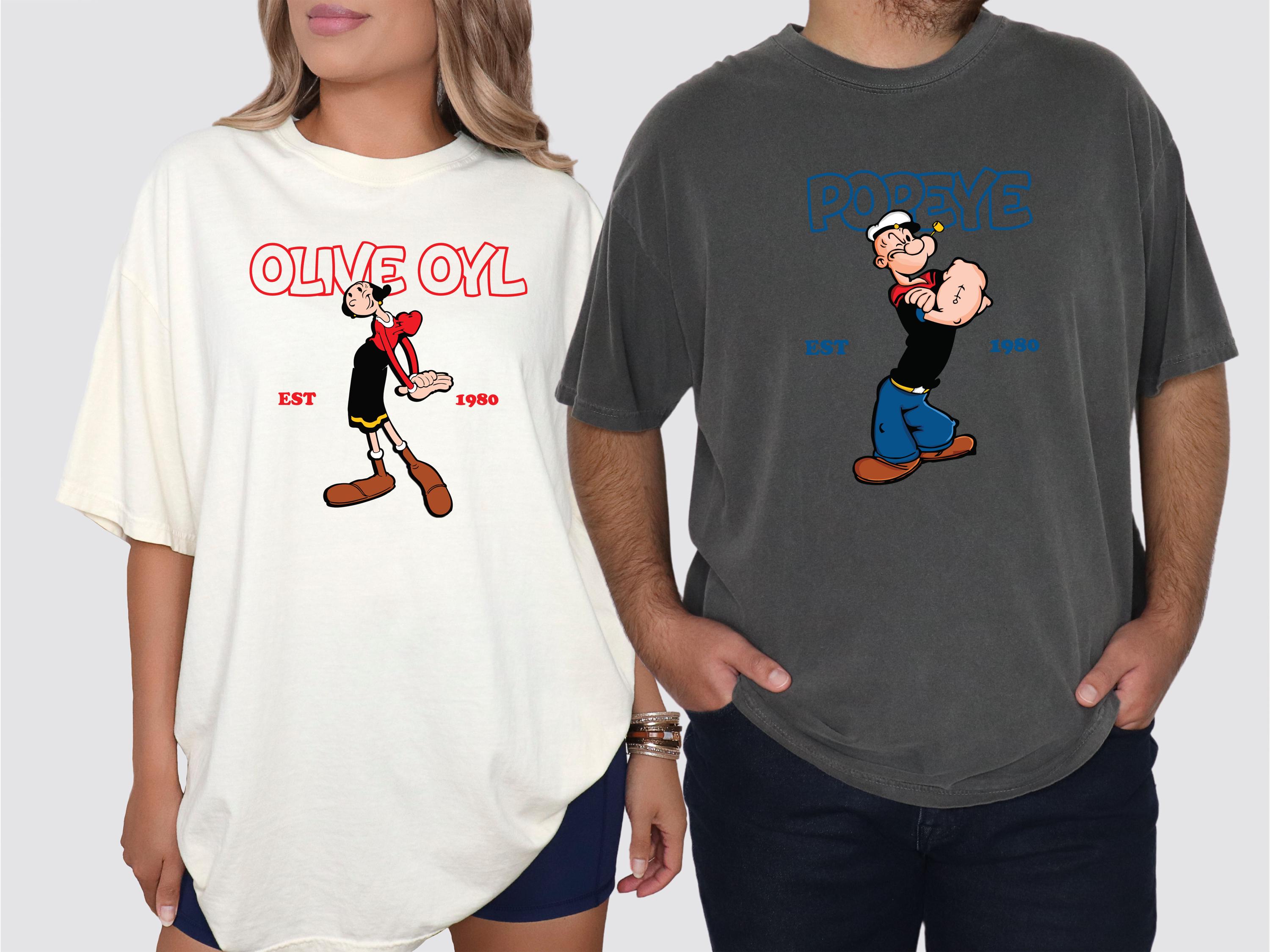 Vintage Popeye Tee - Etsy