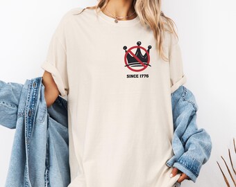 No Kings in America T-shirt, Anti‑Authoritarian Protest T-shirt, Rejecting Kings Since 1776 ,Patriotic Political Gift, Anti MAGA Protest Tee