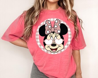 Mama Mouse T-shirt, Disney Mothers Day T-shirt, Minnie Head T-shirt, Disney Mama Mouse,Mother's Day Gift, Mother's Day T-shirt,Gift For Mama